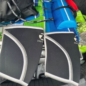Black Knee Compression/ Squat Sleeves
